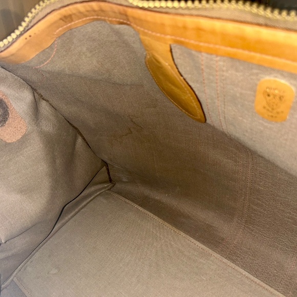 Vintage GUCCI LIMITED EDITION GG Monogram Boston Sherry Lg Travel Bag w/lock - Picture 16 of 16